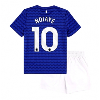 Billige Fotballdrakt Everton Iliman Ndiaye #10 Replika Hjemmedraktsett Barn 2025-26 Kortermet (med bukser)